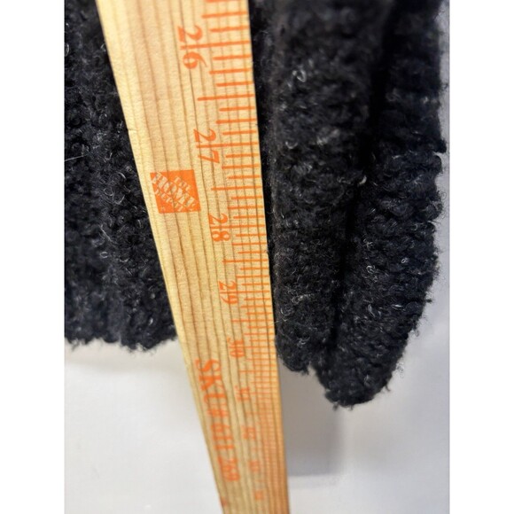 Free People Engineer Black White Striped Cowl Neck Wool Sweater Oversized S - Picture 9 of 14